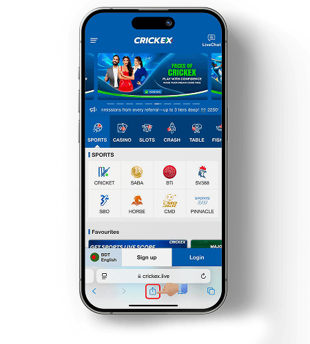 How to Download and Install the Crickex App for iOS