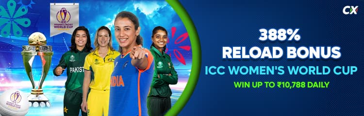Daily ICC Women's World Cup Reload Bonus
