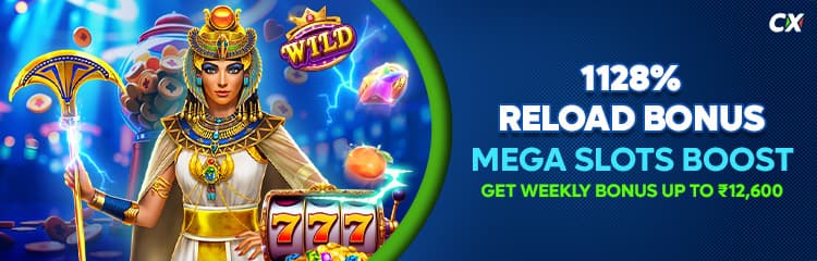 Weekly Slots Bonus up to ₹12,600